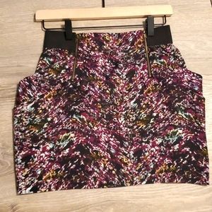 high waisted skirt with pockets